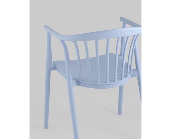 Стул Campo пластик голубой, изображение 7 | Интернет магазин мебели и декора LifeDekor