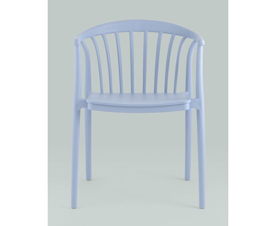 Стул Campo пластик голубой, изображение 3 | Интернет магазин мебели и декора LifeDekor