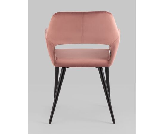 Стул Денди велюр пыльно-розовый, изображение 5 | Интернет магазин мебели и декора LifeDekor