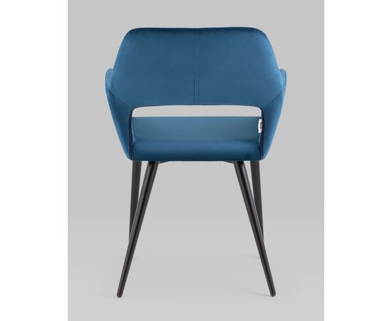 Стул Денди велюр синий, изображение 5 | Интернет магазин мебели и декора LifeDekor