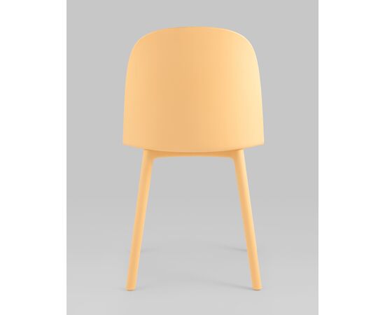 Стул Fog с подушкой пластик желтый, изображение 5 | Интернет магазин мебели и декора LifeDekor
