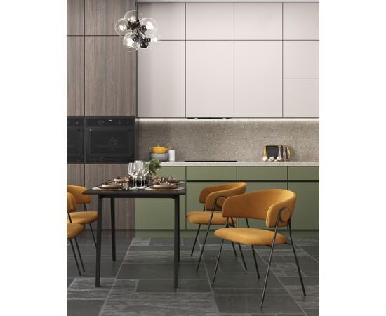 Стул Колин горчичный, изображение 4 | Интернет магазин мебели и декора LifeDekor