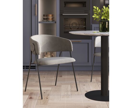 Стул Колин серый, изображение 9 | Интернет магазин мебели и декора LifeDekor