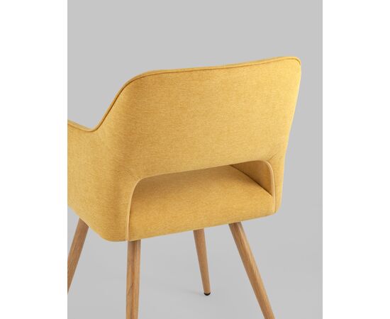 Стул Кромвель II желтый, изображение 9 | Интернет магазин мебели и декора LifeDekor