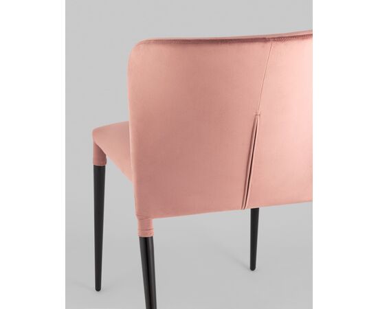 Стул Лори велюр пыльно-розовый, изображение 7 | Интернет магазин мебели и декора LifeDekor