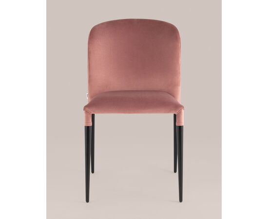 Стул Лори велюр пыльно-розовый, изображение 3 | Интернет магазин мебели и декора LifeDekor
