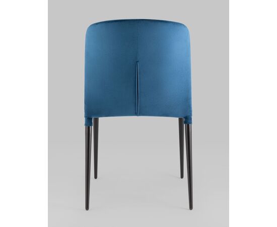Стул Лори велюр синий, изображение 5 | Интернет магазин мебели и декора LifeDekor
