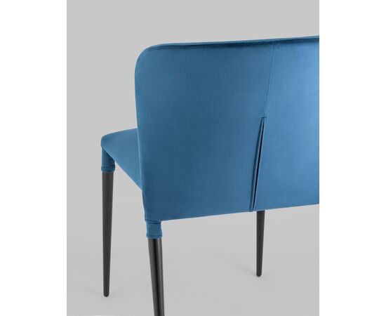 Стул Лори велюр синий, изображение 7 | Интернет магазин мебели и декора LifeDekor
