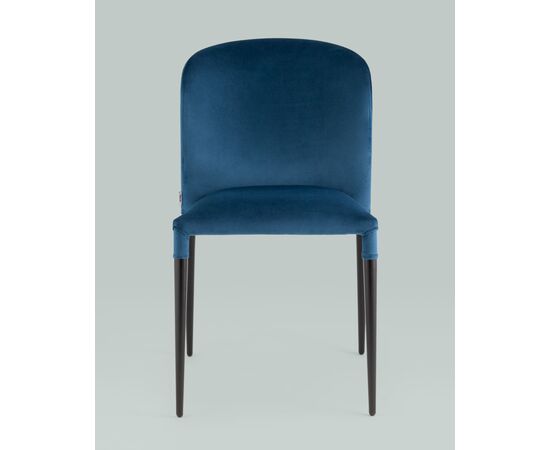 Стул Лори велюр синий, изображение 3 | Интернет магазин мебели и декора LifeDekor