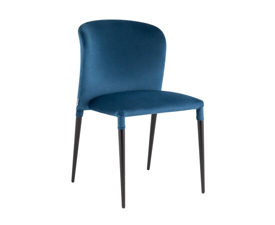 Стул Лори велюр синий | Интернет магазин мебели и декора LifeDekor