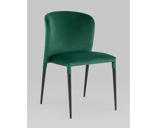 Стул Лори велюр зелёный, изображение 2 | Интернет магазин мебели и декора LifeDekor