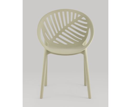 Стул Monstera пластик зеленый, изображение 12 | Интернет магазин мебели и декора LifeDekor
