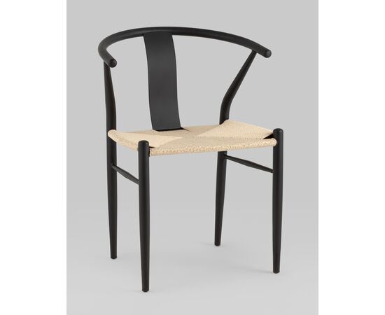 Стул обеденный Wishbone Style бежевый, изображение 2 | Интернет магазин мебели и декора LifeDekor