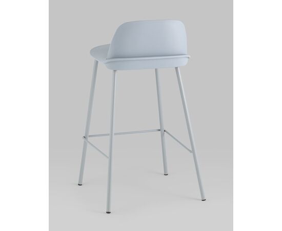 Стул полубарный Mist серо-голубой, изображение 6 | Интернет магазин мебели и декора LifeDekor