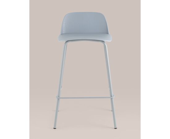 Стул полубарный Mist серо-голубой, изображение 3 | Интернет магазин мебели и декора LifeDekor