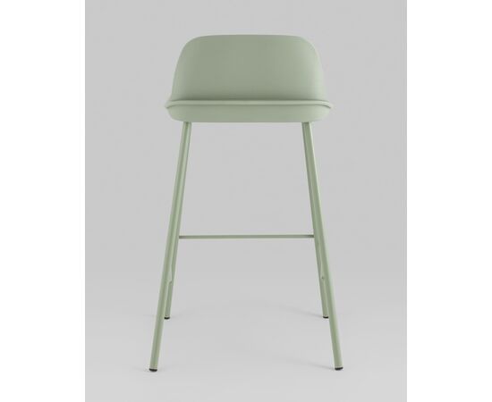 Стул полубарный Mist серо-зеленый, изображение 5 | Интернет магазин мебели и декора LifeDekor