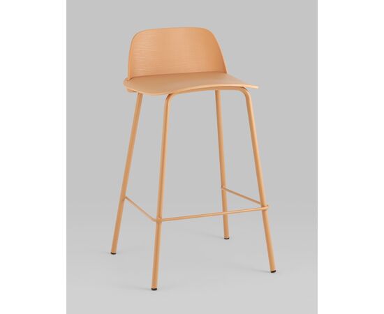 Стул полубарный Mist желтый, изображение 2 | Интернет магазин мебели и декора LifeDekor