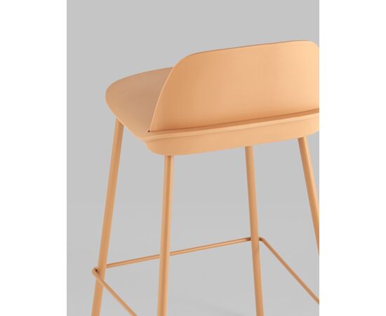 Стул полубарный Mist желтый, изображение 7 | Интернет магазин мебели и декора LifeDekor