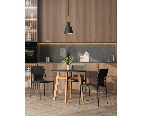 Стул обеденный West черный, изображение 3 | Интернет магазин мебели и декора LifeDekor