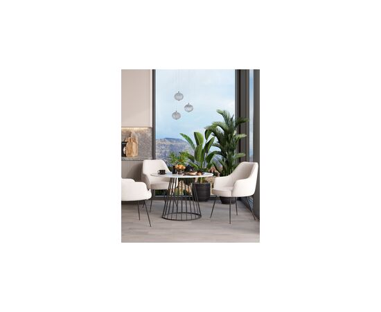 Кресло Floret белый, изображение 4 | Интернет магазин мебели и декора LifeDekor