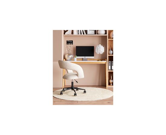 Кресло офисное Mia светло-серый, изображение 4 | Интернет магазин мебели и декора LifeDekor