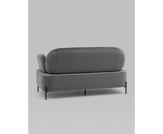Диван Кэнди велюр серый, изображение 7 | Интернет магазин мебели и декора LifeDekor