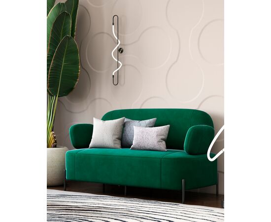 Диван Кэнди велюр зелёный, изображение 4 | Интернет магазин мебели и декора LifeDekor