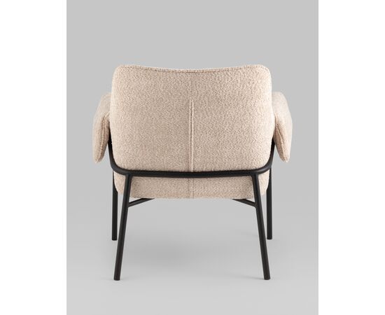 Кресло лаунж Бесс альпака бежевый, изображение 17 | Интернет магазин мебели и декора LifeDekor