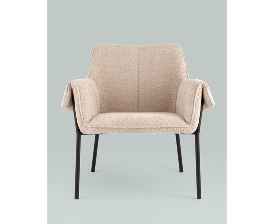 Кресло лаунж Бесс альпака бежевый, изображение 15 | Интернет магазин мебели и декора LifeDekor