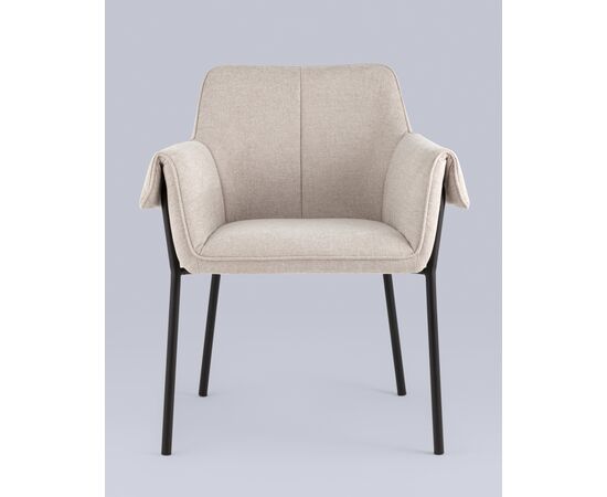 Кресло Бесс рогожка бежевый, изображение 12 | Интернет магазин мебели и декора LifeDekor