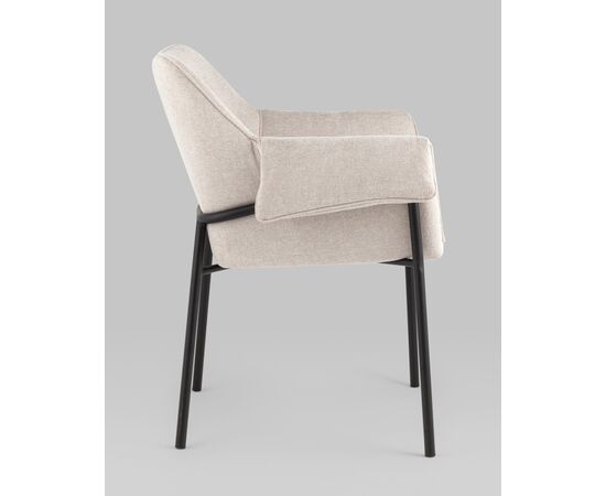 Кресло Бесс рогожка бежевый, изображение 13 | Интернет магазин мебели и декора LifeDekor