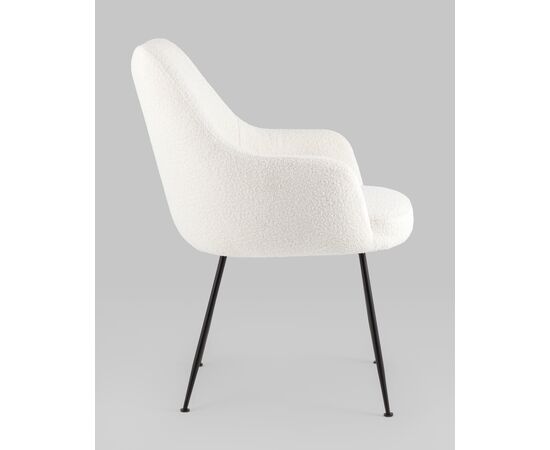 Кресло Floret белый, изображение 6 | Интернет магазин мебели и декора LifeDekor