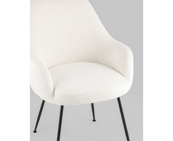 Кресло Floret белый, изображение 10 | Интернет магазин мебели и декора LifeDekor