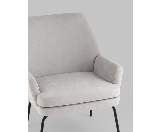 Кресло Харви светло-серый, изображение 8 | Интернет магазин мебели и декора LifeDekor