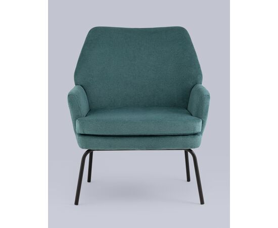Кресло Харви тёмно-бирюзовый, изображение 3 | Интернет магазин мебели и декора LifeDekor