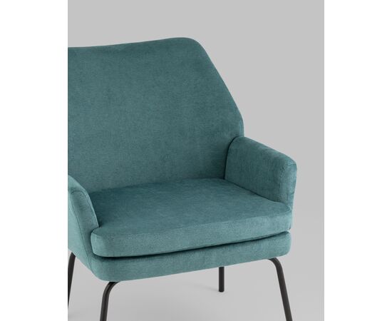 Кресло Харви тёмно-бирюзовый, изображение 8 | Интернет магазин мебели и декора LifeDekor