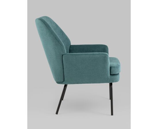 Кресло Харви тёмно-бирюзовый, изображение 4 | Интернет магазин мебели и декора LifeDekor