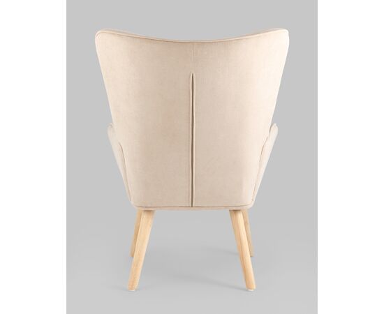 Кресло Хью бежевый, изображение 5 | Интернет магазин мебели и декора LifeDekor