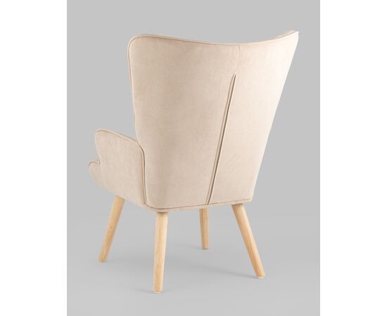Кресло Хью бежевый, изображение 6 | Интернет магазин мебели и декора LifeDekor