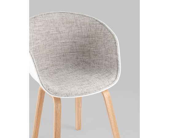 Кресло Libra Soft серое, изображение 10 | Интернет магазин мебели и декора LifeDekor