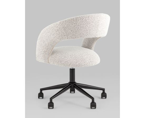 Кресло офисное Mia светло-серый, изображение 8 | Интернет магазин мебели и декора LifeDekor