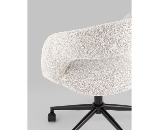 Кресло офисное Mia светло-серый, изображение 9 | Интернет магазин мебели и декора LifeDekor