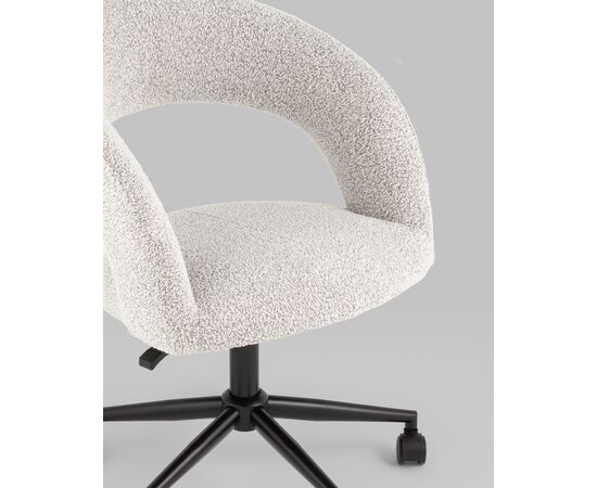 Кресло офисное Mia светло-серый, изображение 10 | Интернет магазин мебели и декора LifeDekor