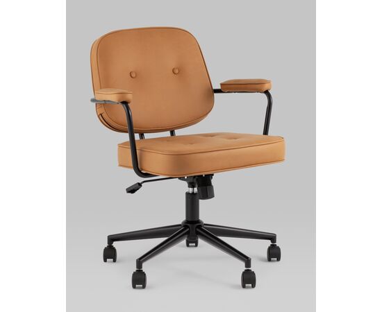 Кресло офисное Snoop коричневый, изображение 2 | Интернет магазин мебели и декора LifeDekor