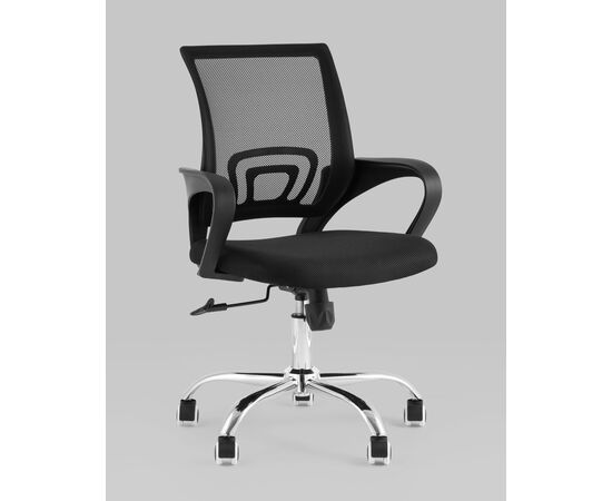 Кресло офисное TopChairs Simple New черный, изображение 2 | Интернет магазин мебели и декора LifeDekor