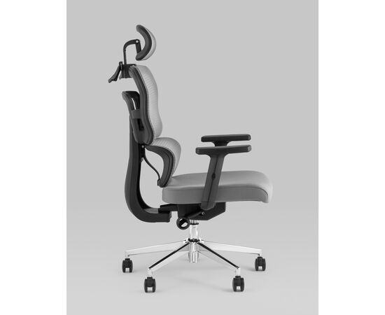 Кресло офисное TopChairs Techno серый, изображение 6 | Интернет магазин мебели и декора LifeDekor