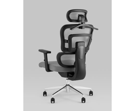 Кресло офисное TopChairs Techno серый, изображение 8 | Интернет магазин мебели и декора LifeDekor