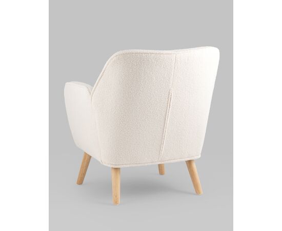Кресло Ричи тедди белый, изображение 8 | Интернет магазин мебели и декора LifeDekor