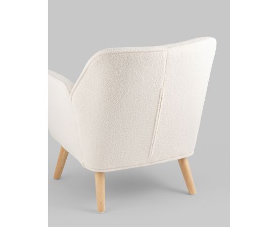 Кресло Ричи тедди белый, изображение 9 | Интернет магазин мебели и декора LifeDekor