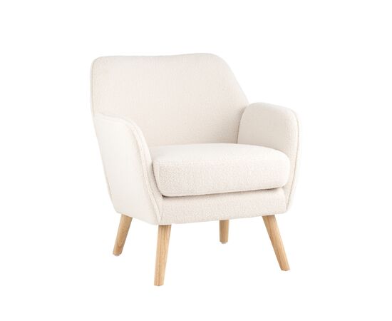 Кресло Ричи тедди белый | Интернет магазин мебели и декора LifeDekor